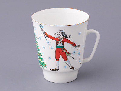 Трехпредметный комплект 165 мл форма Майская рисунок Балет Щелкунчик арт. 81.18006.00.1