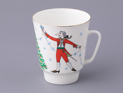 Трехпредметный комплект 165 мл форма Майская рисунок Балет Щелкунчик арт. 81.18006.00.1