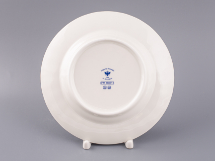 Тарелка мелкая 180 форма Шатровая рисунок Гарден, арт.80.99808.00.1, 