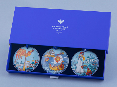 Подарочный набор Сувенир форма Сфера рисунок Сказки Пушкина, арт. 81.31764.00.1