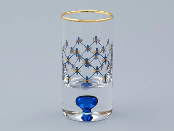 Набор из 4-х стопок для водки Кобальтовая сетка арт. 14.11006.07, 