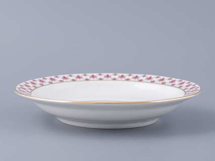 Чашка с блюдцем для бульона Молодежная Сетка-Блюз 2 арт. 81.26642.00.1, 