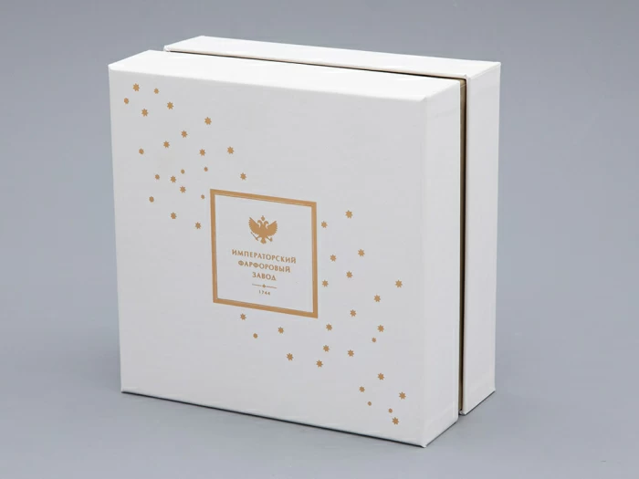 Свеча ароматическая в подарочной упаковке, форма Идиллия рисунок Календа аромат Зимний лес, арт. 81.33153.00.1, 