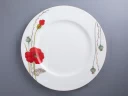Сервиз столовый форма Премиум рисунок Маки на 6 персон 18 предметов, арт. 81.34142.00.1, 