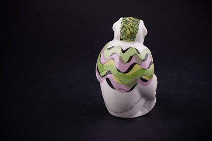 Скульптура Monkey, Зеленая шаль арт 62.09307.00.1