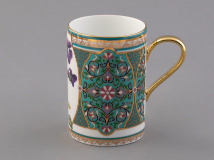 Бокал 400 мл в подарочной упаковке, форма Соло, рисунок Фиалка надрезанная, арт. 81.32711.00.1, 