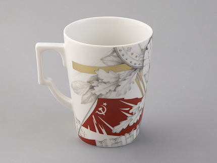 Бокал с блюдцем в подарочной упаковке, форма Гранд, рисунок Маршалы Победы. Иосиф Сталин, арт. 81.33241.00.1