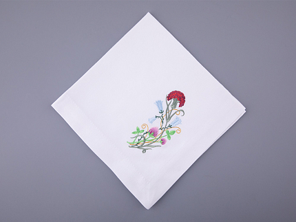 Набор салфеток 45х45 сервировочных с вышивкой Сад Алисы арт 41.00308.01