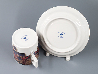 Сервиз чайный Гербовая Зима, 6 персон 15 предметов, арт. 81.24041.00.1