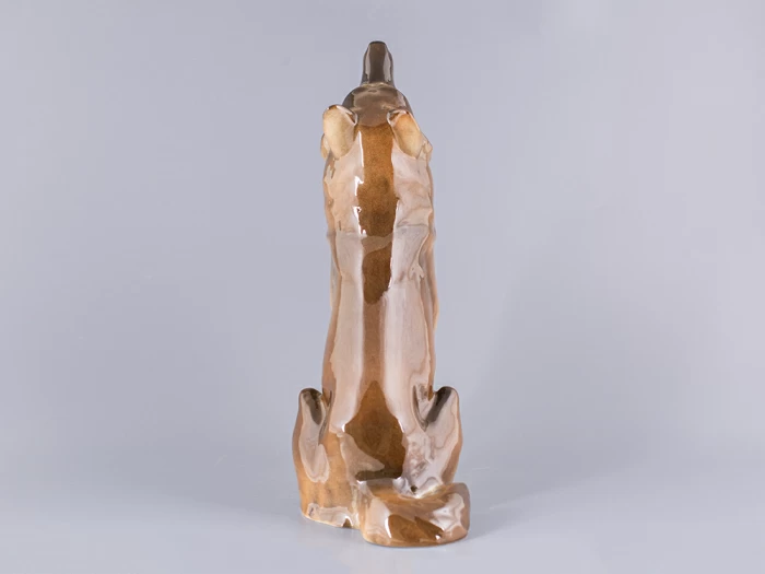 Скульптура Волк сидящий арт. 82.06370.00.1, 