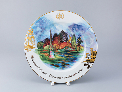 Декоративная тарелка 270 мм Mazarin Чесменский обелиск арт. 80.83770.00.1