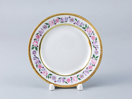 Тарелка мелкая 160 мм форма Европейская рисунок Воспоминание арт.  80.58174.00.1