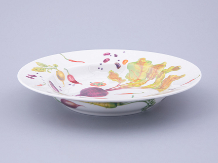 Тарелка 225 мм форма Европейская глубокая Мамина Дача, арт. 80.48015.00.1