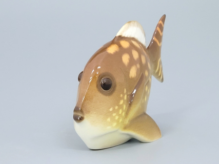 Скульптура форма Рыба-бабочка малого размера рисунок Желтый, арт. 82.50095.00.1, 