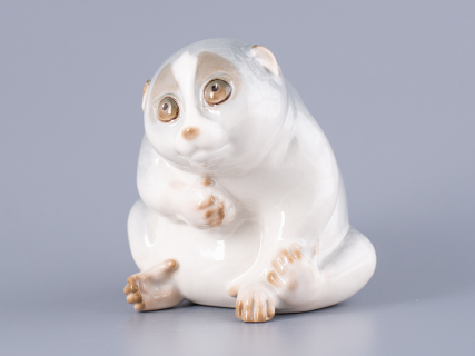 Скульптура Лори Серый, арт 82.91430.00.1, 