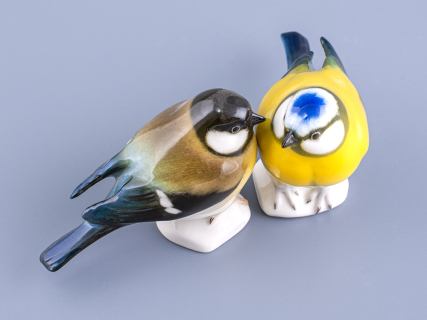 Скульптура форма Синица рисунок Черноголовая арт. 82.78547.00.1, 