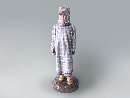 Скульптура Народности России Алеут арт. 82.75206.00.1