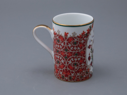 Бокал 400 мл в подарочной упаковке, форма Соло, рисунок Клюква заповедная, арт. 81.34281.00.1, 