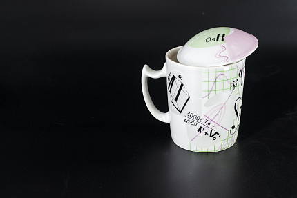 Бокал с крышкой Формула, на форме Снежное утро, арт 61.20995.00.1