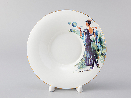 Чашка с блюдцем чайная форма Юлия рисунок Весна/Spring, арт. 81.29412.00.1