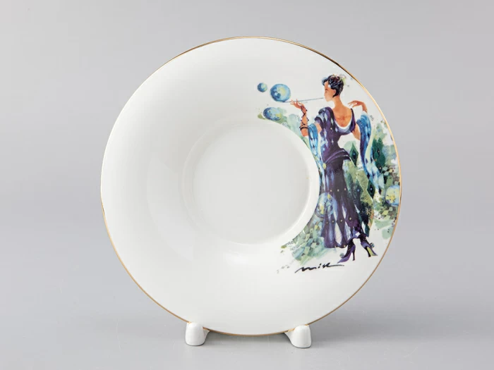 Чашка с блюдцем чайная форма Юлия рисунок Весна/Spring, арт. 81.29412.00.1, 