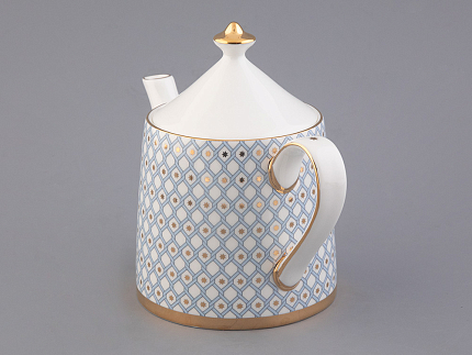 Чайник заварочный 780 мл форма Идиллия рисунок Азур, 780 мл, арт. 80.96960.00.1