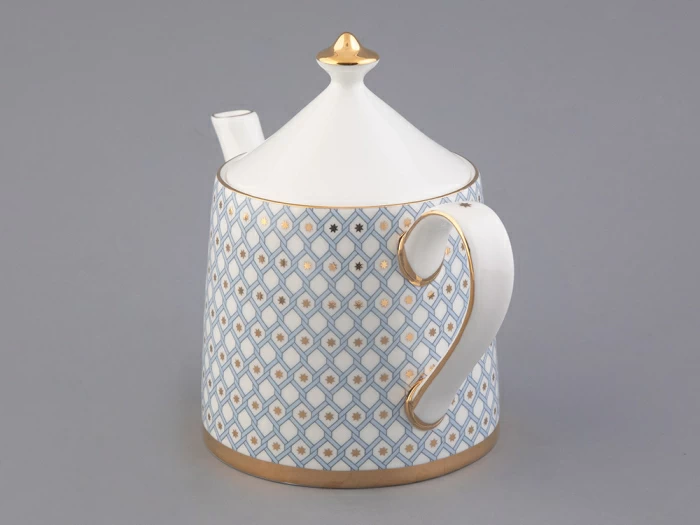 Чайник заварочный 780 мл форма Идиллия рисунок Азур, 780 мл, арт. 80.96960.00.1, 