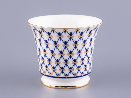 Чашка с блюдцем кофейная 145 мл форма Юлия рисунок Кобальтовая сетка арт. 81.20119.00.1, 