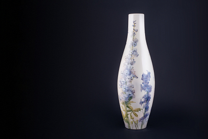 Ваза Дельфиниумы на форме Высокая, арт 80.36221.00.1