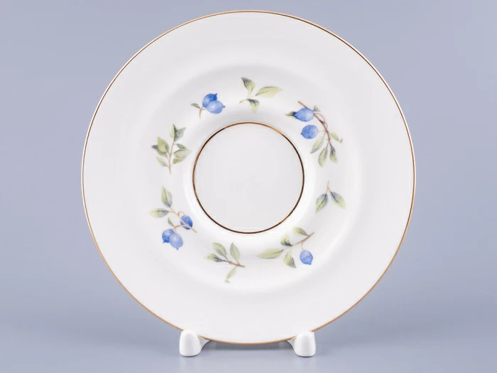 Чашка с блюдцем чайная форма Айседора рисунок Голубика арт. 81.26752.00.1, 