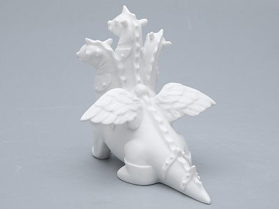 Скульптура Змей-Горыныч Белый арт. 82.72280.00.1