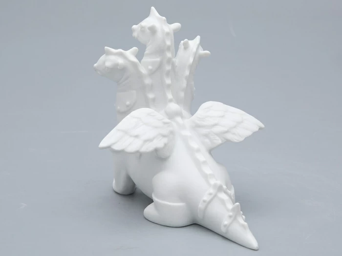 Скульптура Змей-Горыныч Белый арт. 82.72280.00.1, 