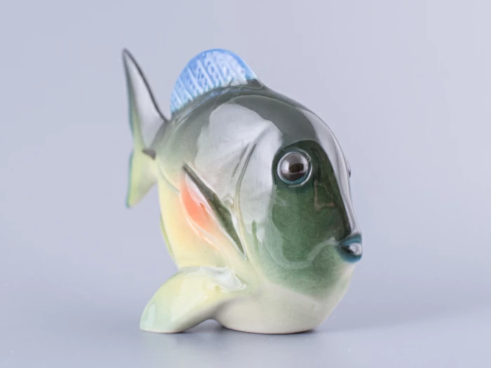 Скульптура форма Рыба-бабочка малого размера рисунок Зеленый, арт. 82.50094.00.1, 