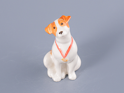 Скульптура Джек-Рассел-Терьер Лео арт. 82.80393.00.1