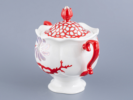 Сахарница форма Наташа, рисунок Сокровища моря арт. 80.60823.00.1