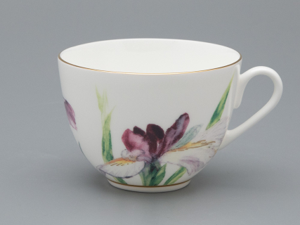 Чашка с блюдцем L’Art des Fleurs в подарочной упаковке, форма Весенняя 2, рисунок Роузи, арт 81.33402.00.1, 