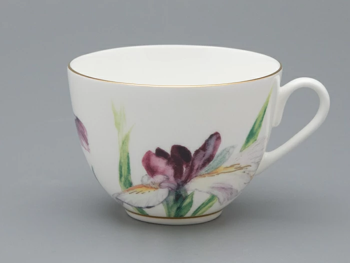 Чашка с блюдцем L’Art des Fleurs в подарочной упаковке, форма Весенняя 2, рисунок Роузи, арт 81.33402.00.1, 