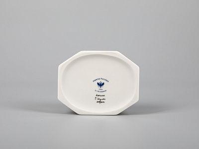 Туалетная коробочка форма Граненая рисунок Люпины арт. 80.59240.00.1