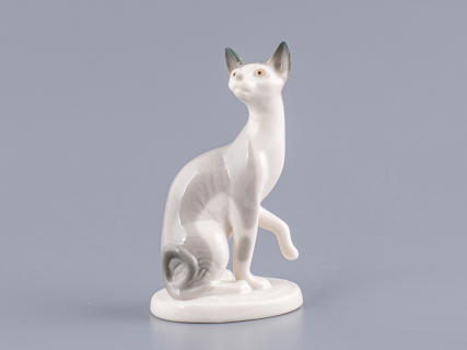 Скульптура Кошка-сфинкс серый арт. 82.69691.00.1, 