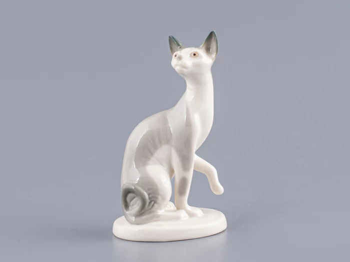 Скульптура Кошка-сфинкс серый арт. 82.69691.00.1, 