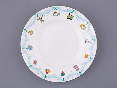 Трехпредметный комплект 165 мл форма Майская рисунок Балет Щелкунчик арт. 81.18006.00.1