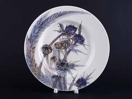 Тарелка Татарник на форме Плоская арт 60.13555.00.1