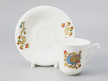 Сервиз чайный форма Сад рисунок Русские сказки, 6 персон 15 предметов, арт. 81.28417.00.1