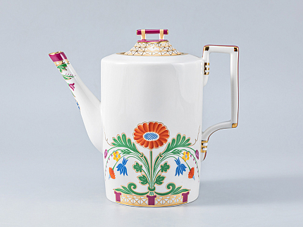 Сервиз кофейный форма Гербовая рисунок Замоскворечье, 6 персон 20 предметов, арт. 81.25696.00.1