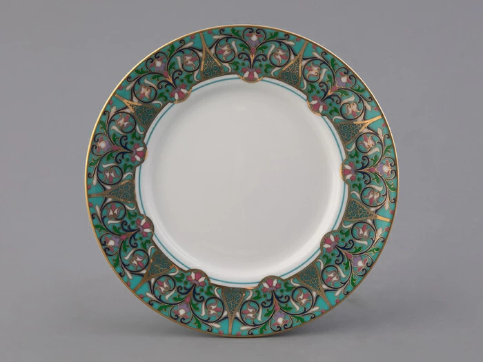 Чашка с блюдцем 250 мл в подарочной упаковке форма Соло, рисунок, Фиалка надрезанная, арт. 81.32656.00.1, 