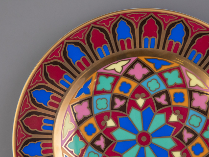 Тарелка декоративная 270 мм Европейская, в подарочной упаковке, рисунок Готическая 8 арт. 81.25629.00.1, 