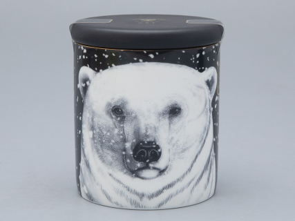Свеча ароматическая в подарочной упаковке, рисунок Тотем. Медведь аромат Черный перец арт. 81.31597.00.1, 