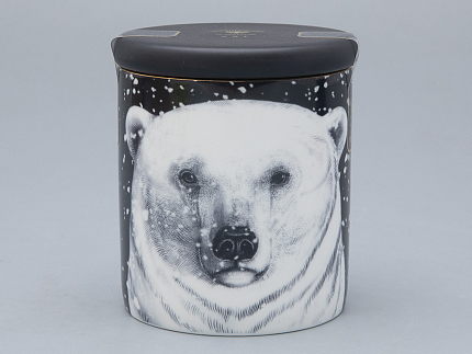 Свеча ароматическая в подарочной упаковке, рисунок Тотем. Медведь аромат Черный перец арт. 81.31597.00.1