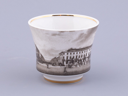 Чашка с блюдцем чайная, форма Банкетная, рисунок Великолепный Невский Малая Конюшенная, арт. 81.32686.00.1