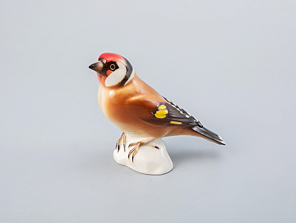Скульптура форма Щегол рисунок Щегол черноголовый арт. 82.80524.00.1